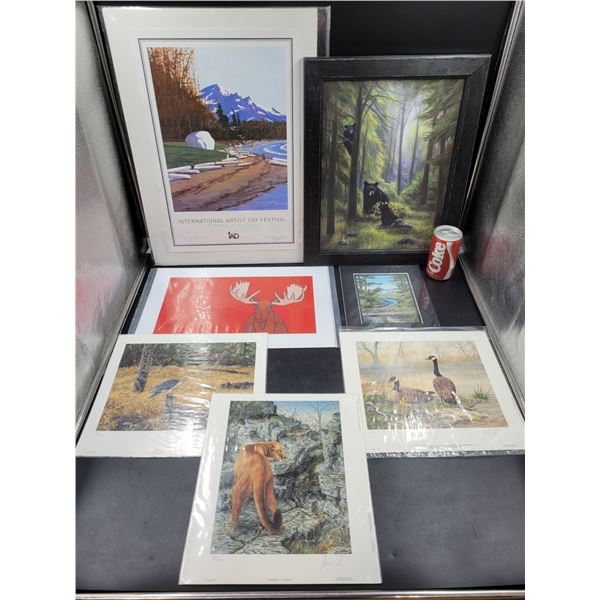 Signed and Numbered Nature Print Lot