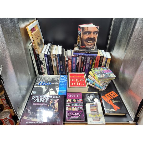 Book Lot (Mostly Rock and TV Related)