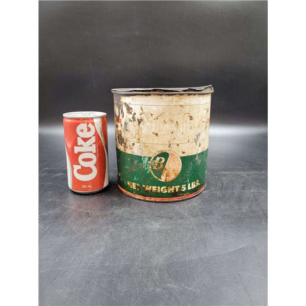 Vintage B/A Grease Can