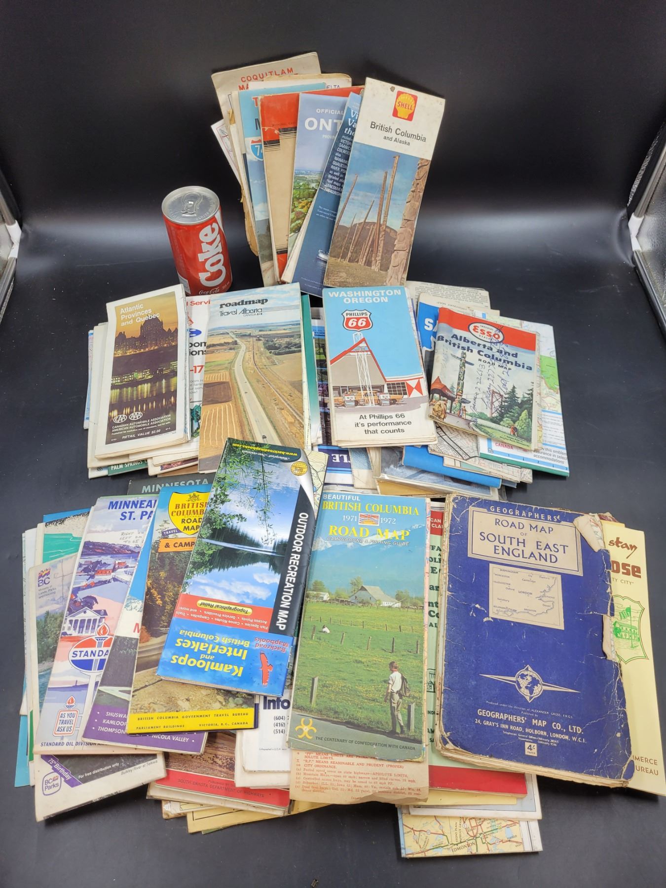 Vintage Road Maps