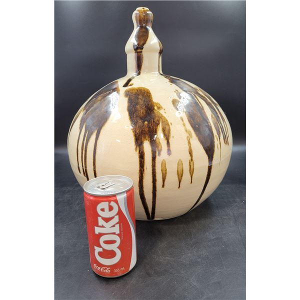 Vintage Glazed Drip Vase