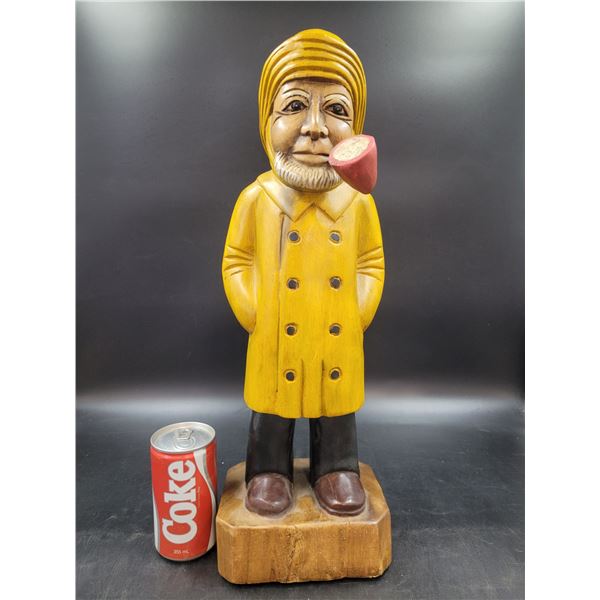Vintage Wooden Fisherman Décor
