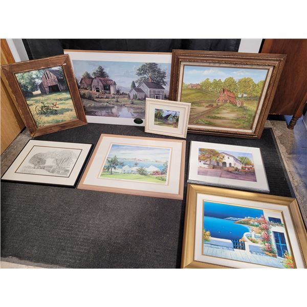 Framed Landscape Prints