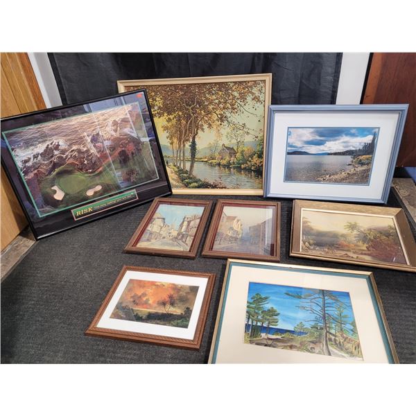 Framed Landscape Prints