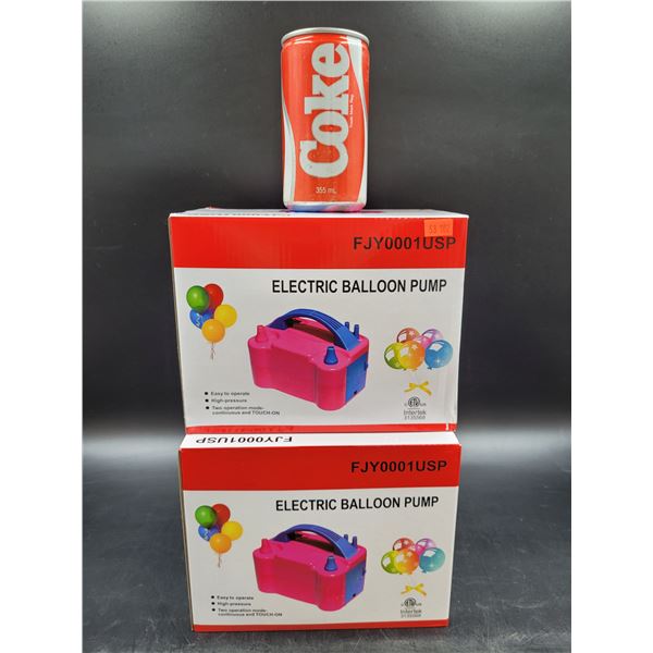 2 Electric Balloon Pumps