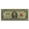 1966 $100 RED SEAL LEGAL TENDER NOTE AU