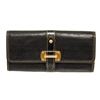 Louis Vuitton Black Suhali Leather Le Favori Wallet