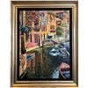 Romantic Canal - Custom Framed by Behrens, Howard
