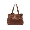 Prada Brown Leather Vitello Daino Shoulder Bag