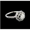14KT White Gold 0.95 ctw Diamond Ring