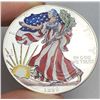 Image 1 : Colorized 1999 American Silver Eagle