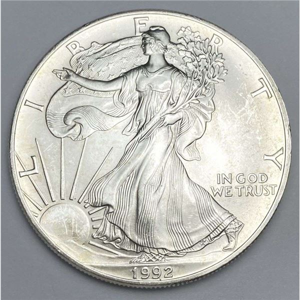 1992 American Silver Eagle