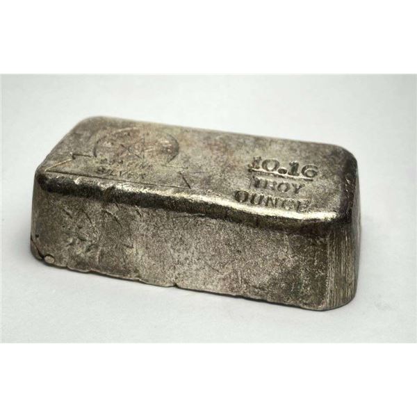 Vintage Star Metals 10.16 ozt .999 Silver Bar