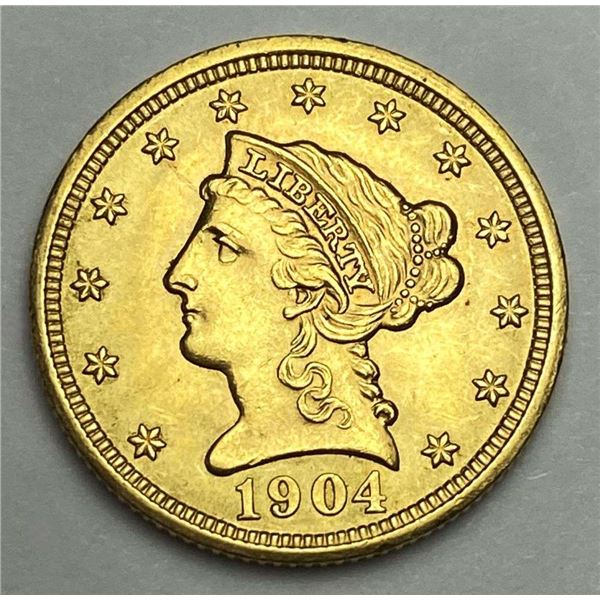 1904 Gold $2.50 Liberty Head MS64