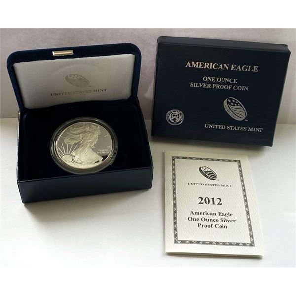 2012-W American Silver Eagle PF69 OGP