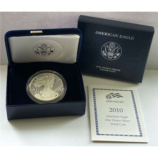 2010-W American Silver Eagle PF69 OGP