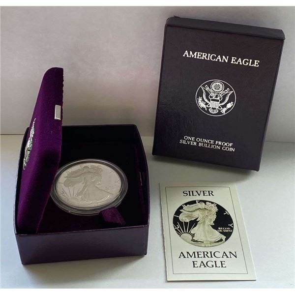 1986-S American Silver Eagle PF69 OGP