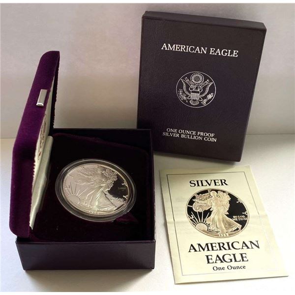 1988-S American Silver Eagle PF69 OGP