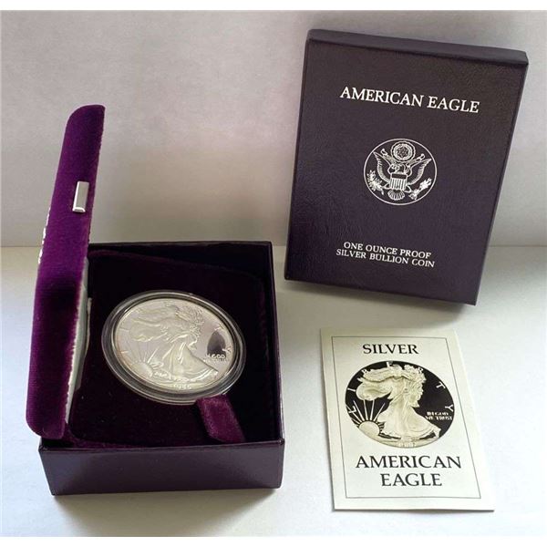 1986-S American Silver Eagle PF69 OGP
