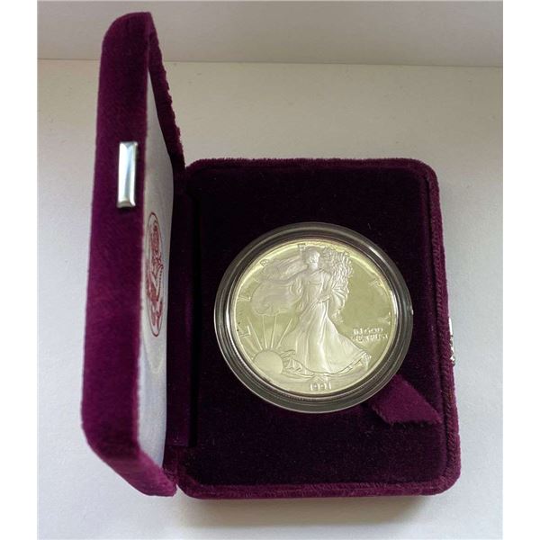 1991-S American Silver Eagle PF69