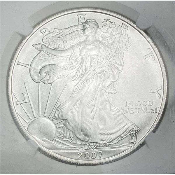 2007 American Silver Eagle NGC MS69