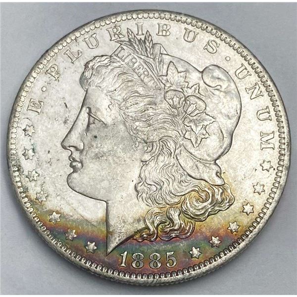 1885-O Morgan Silver Dollar MS64