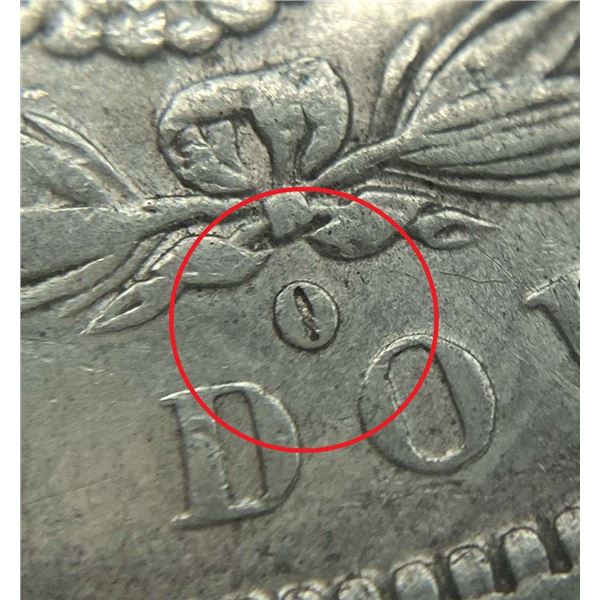 1882-O "O/S" Morgan Silver Dollar XF Details