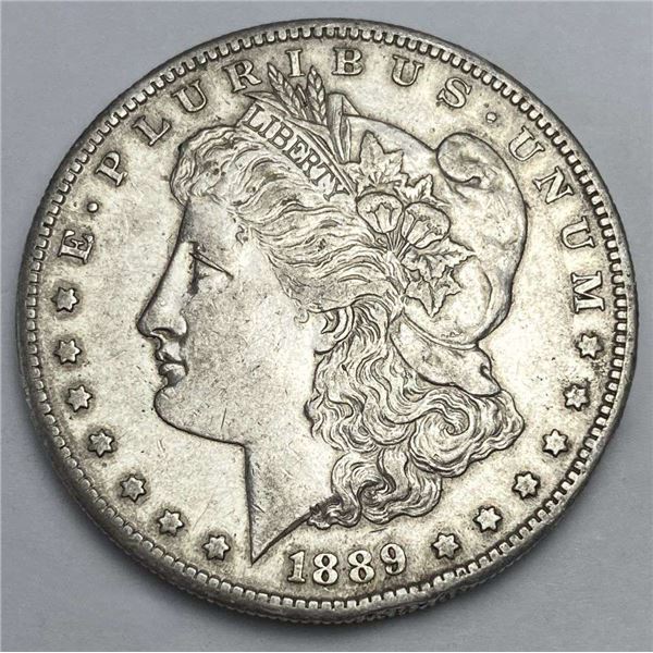 1889-S Morgan Silver Dollar XF