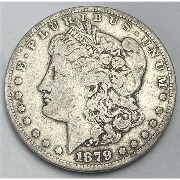 1879-S Rev. 78 Morgan Silver Dollar VF