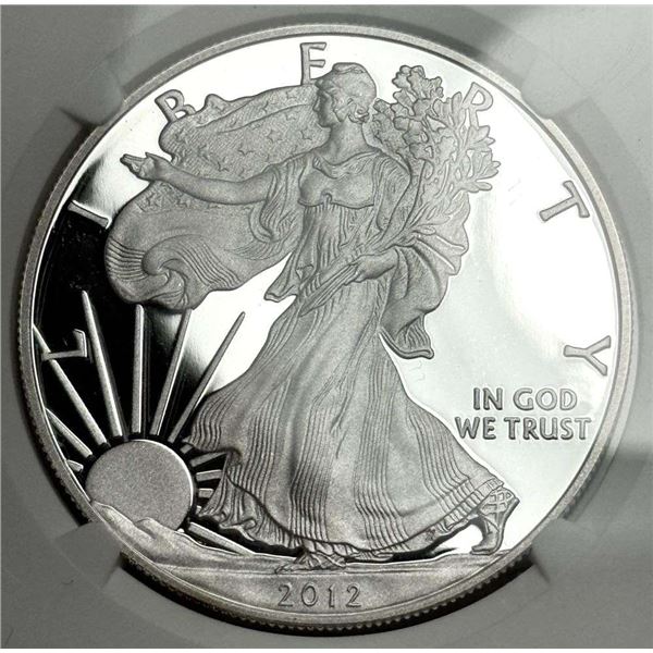 2012-S American Silver Eagle NGC PF70 Ultra Cameo