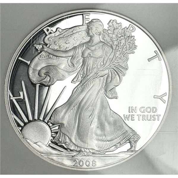 2008-W American Silver Eagle NGC PF70 Ultra Cameo
