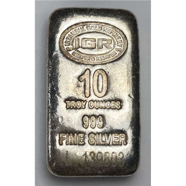 IGR 10 ozt .999 Silver Bar