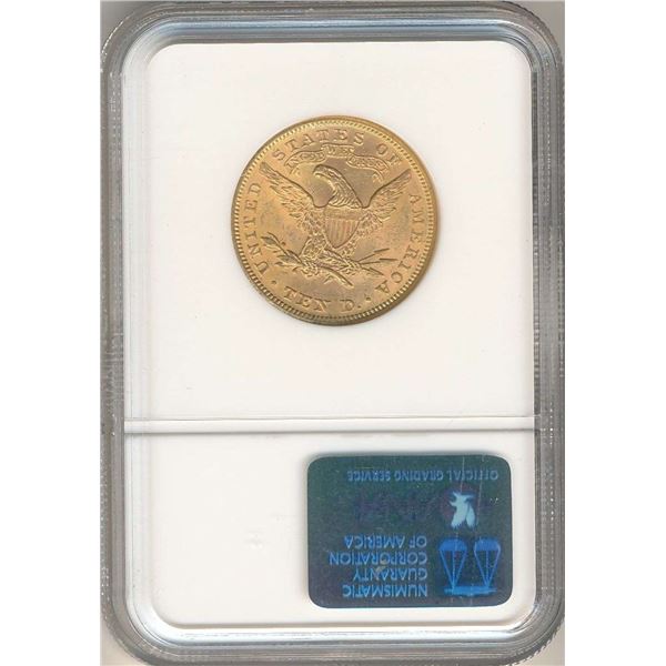 1897 Gold $10 Liberty Head NGC MS61