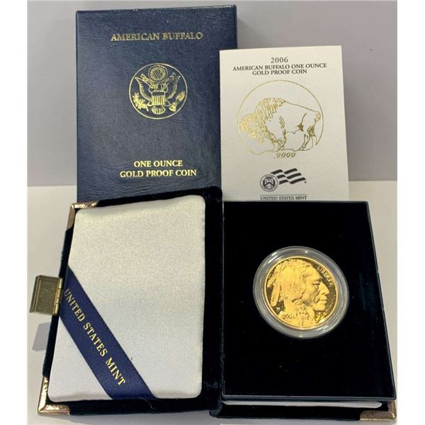 Last Minute! 2006-W Proof American $50 Buffalo 1 ozt .9999 Gold OGP