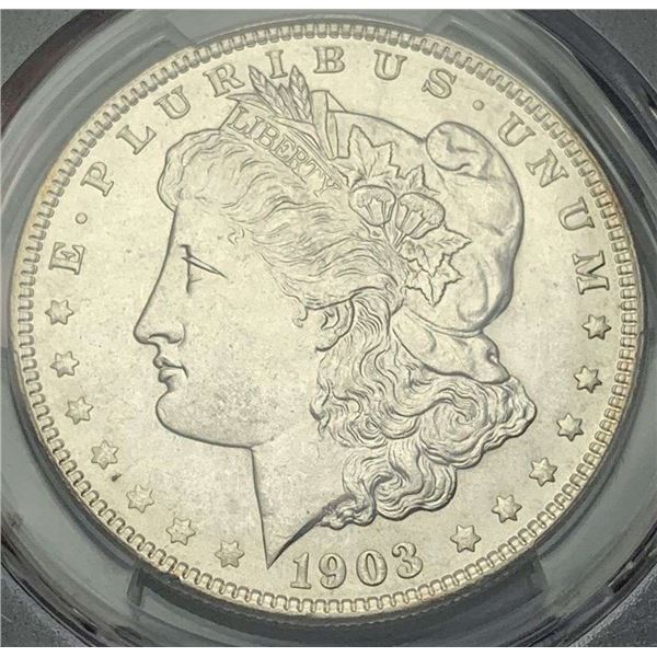 1903 Morgan Silver Dollar PCGS MS65