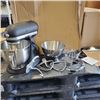 Image 2 : KITCHENAID ARTISAN TILT-HEAD STAND MIXER W/ PREMIUM ACCESSORY PACK - TESTED WORKING, RETAIL $599