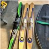 Image 2 : WATER SKIS, KNEE BOARD WITH FLIPPERS AND SNORKEL