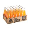 Image 2 : NEW CASE OF JARRITOS MANDARIN MEXICAN SODA, 24 BOTTLES TOTAL, BEST BEFORE JULY 31/24 - RETAIL $100