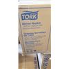 Image 2 : NEW CASE OF TORK DINNER NAPKINS 24 PACKS OF 126, 3024 NAPKINS TOTAL