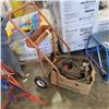 Image 1 : TANK DOLLY AND BOX OF WELDING HOSES