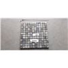 Image 1 : 50 SQFT OF GREY STONE MOSAIC TILE, 1"X1" 1SQFT PER PIECE, 5SQFT PER BOX, 10 BOXES TOTAL