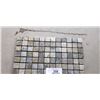 Image 2 : 50 SQFT OF GREY STONE MOSAIC TILE, 1"X1" 1SQFT PER PIECE, 5SQFT PER BOX, 10 BOXES TOTAL