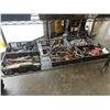 Image 8 : LARGE LOT OF WRENCHES, SOCKETS, PLIERS, DRILL BITS, HOLE SAWS AND MORE, RACK NOT INCLUDED