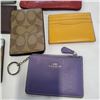 Image 2 : 7 COACH WALLETS AND ID HOLDERS ETC
