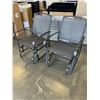 Image 2 : BRAND NEW SET OF 2  PATIO SLING GLIDER CHAIRS
