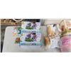 Image 2 : ASSORTED NEW PREXTEX KIDS PLUSH AND DINO TOYS, INCLUDING GIANT PLUSH TURTLE WITH 3 SMALL TURTLES, PL
