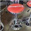 Image 2 : PAIR OF SNAP ON HEIGHT ADJUSTABLE SHOP STOOLS