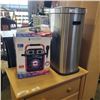 Image 1 : STAINLESS GARBAGE CAN AND SINGSTATION MACHINE