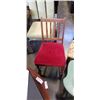 Image 2 : 2 PARLOUR CHAIRS, STOOL AND CHAIR