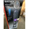 Image 2 : HONEYWELL QUIET SET 8 SPEED OSCILLATING TOWER FAN - TESTED WORKING, RETAIL $129